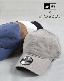 【MAX20%OFFクーポン配布】MICA&DEAL マイカアンドディール 【NEW ERA×MICA&DEAL】コラボレーションCAP コットンキャップ アイボリー 日よけ UV対策 コラボ ニューエラ キャップ 送料無料 公式 正規品 24SS 目玉商品 mica&deal(マイカアンドディール)