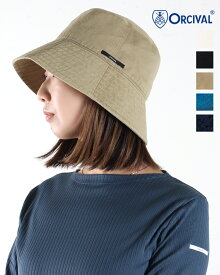 【MAX15％OFFクーポン対象】24SS新作 ORCIVAL オーシバル バケットハット BUCKET HAT ＃OR-H0082TCL_SFD レディース ニセックス ハット 帽子 紐付き UV対策 紫外線対策 つば深め コットンリネン デニム 新色 厳選春アイテム 公式 正規品