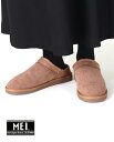 6H限定さらに5%offクーポン【15%OFF スーパーSALE】MEI メイ エムイーアイ フェイクムートン スリッパスリッポン モックシューズ レディース MEI-SHL-243009 ムートン 正規品 24AW FS
