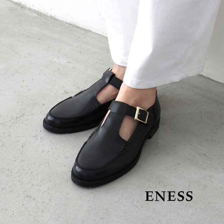 楽天市場】【まとめて10%off対象】ENESS エネス ストラップローファー 