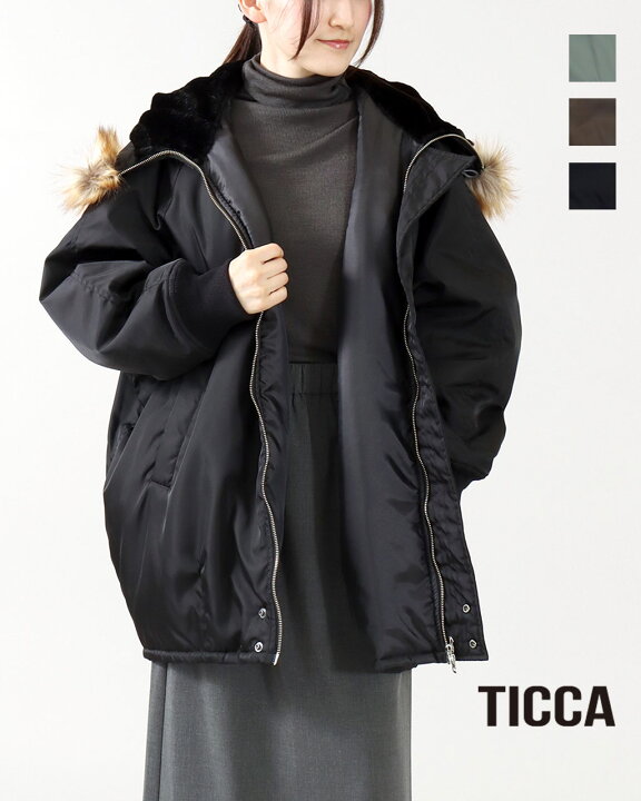 楽天市場】TICCA ティッカ ロング N2B ジャケット アウター コート 