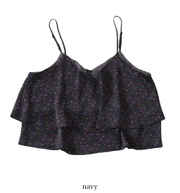 【26SS先行予約】TICCA ティッカ リトルフラワープリントビスチェ TBFS_081 2WAYビスチェ 花柄 小花 プリントビスチェ セットアップ ポリエステル 新色 フェミニン 上品 光沢感 サテン素材 アート感 華やか ゆうパケット