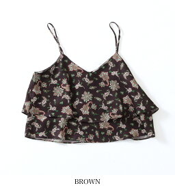 【26SS先行予約】TICCA ティッカ ペイズリー プリントビスチェ TBFS_091 2WAYビスチェ プリントビスチェ セットアップ ポリエステル 新色 フェミニン 上品 光沢感 サテン素材 アート感 華やか ゆうパケット