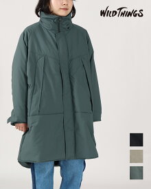 【26AW先行予約】WILD THINGS ワイルドシングス W’ S MONSTER PARKA WTL26102SK モンスターパーカー レディース アウター コート 防寒 暖かい 保温 軽い 軽量 断熱 ミリタリー オーバーサイズ ビッグシルエット ユニセックス 正規品 26AW