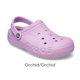 【クロックス公式】バヤ ラインド クロッグ Baya Lined Clog 205969 / crocs レディース メンズ サンダル ボア付 ブラック ホワイト ネイビー