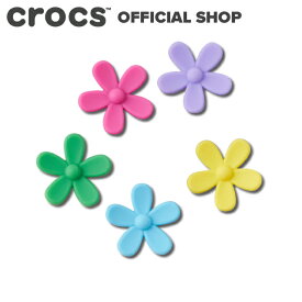 【クロックス公式】フラワー パワー 5 パック Flower Power 5 Pack / crocs レディース メンズ ジビッツ チャーム カスタマイズ 2024CPN