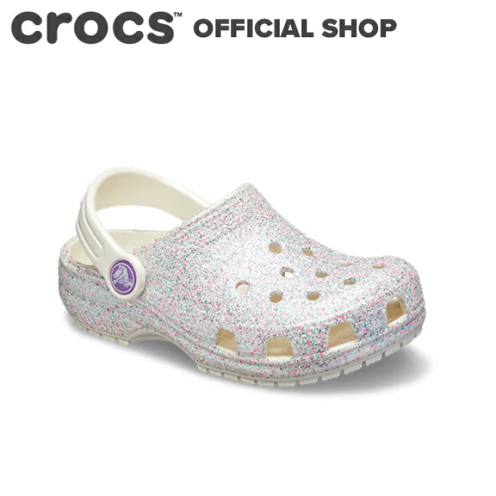 crocs glitter clog