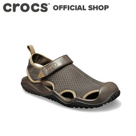 【クロックス公式】メンズ スウィフトウォーター メッシュ デック サンダル Swiftwater Mesh Deck Sandal / crocs