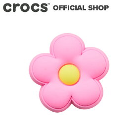 【5/18限定｜最大100%P還元】【クロックス公式】ピンク フラワー Tiny Pink Flower / crocs ジビッツ チャーム カスタマイズ