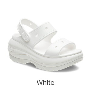 50%OFFI~12/19 9:59܂ yNbNXzKNbV T_ 6.4cm q[ Mega Crush Sandal / crocs fB[X Y  NbO