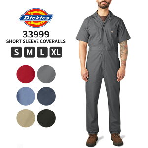 Dickies Short Sleeve Coveralls fBbL[Y  Jo[I[ Ȃ cro-33999 Y fB[X