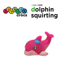 �N���b�N�X CROCS �W�r�b�c jibbitz �V���[�Y�A�N�Z�T���[ 3D ���邩 ���S�C Squirting Dolphin [C]