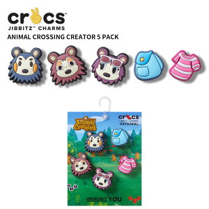 NbNX CROCS Wrbc jibbitz V[YANZT[ ǂԂ̐X NGC^[ 5pbN Animal Crossing Creator 5 Pack  T_ V[Y `[ fR LN^[ R{ ǂX 