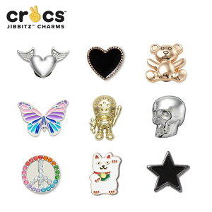 NbNX CROCS Wrbc jibbitz V[YANZT[ GxCebh oCuX Butterfly Clip WG[  T_ V[Y `[ fR JX^ JX^}CY[SKY]