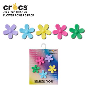 NbNX CROCS Wrbc jibbitz V[YANZT[ t[ p[ 5pbN Flower Power 5 Pack  T_ V[Y `[ fR JX^ JX^}CY lR|X