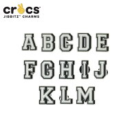 クロックス CROCS ジビッツ jibbitz シューズアクセサリー レター Letter A-M [SKY][C][jbc-letter-am]