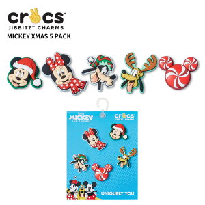 NbNX CROCS Wrbc jibbitz V[YANZT[ ~bL[ NX}X 5pbN Mickey Xmas 5pk  T_ V[Y `[ fR JX^ JX^}CY@fBYj[ lR|X