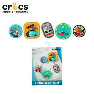 �N���b�N�X CROCS �W�r�b�c jibbitz �V���[�Y�A�N�Z�T���[ �A�h�x���`���[�p�b�` 5�p�b�N Adventure Patch 5Pk [C][10009513]