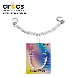 NbNX CROCS Wrbc jibbitz V[YANZT[ p[ Xgbv `FC Pearl Strap Chain  T_ V[Y `[ fR JX^ JX^}CY