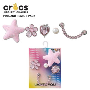 NbNX CROCS Wrbc jibbitz V[YANZT[ sN&p[ 5pbN Pink and Pearl 5 Pack  T_ V[Y `[ fR 킢  `F[ lR|X 10016421