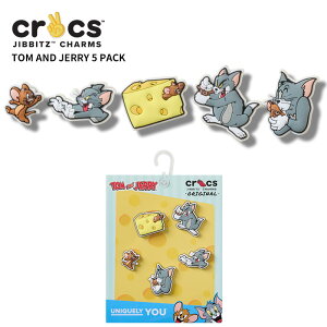 NbNX CROCS Wrbc jibbitz V[YANZT[ g Ah WF[ 5pbN Tom and Jerry 5 Pack  T_ V[Y `[ fR LN^[ R{ gƃWF[ gWF