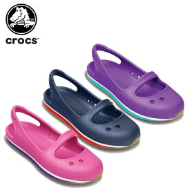 【送料無料対象外】【76%OFF】クロックス(crocs) クロックス レトロ メリージェーン ガールズ(crocs mary jane girls) キッズ/フラットシューズ/子供用/子供靴/ベビー[C/A]