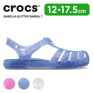�N���b�N�X �L�b�Y �T���_�� CROCS �C�U�x�� �T���_�� �V���[�Y �g�h���[ Isabella Sandal T �V���[�Y �q�� �x�r�[ �K�[�� ���̎q �ϐ� �y�� �A�E�g�h�A ���킢�� 12cm 208444[C]