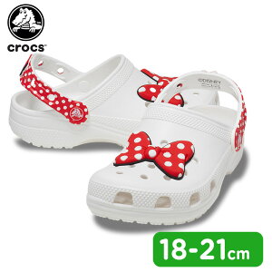 �N���b�N�X �L�b�Y �T���_�� CROCS �f�B�Y�j�[ �~�j�[ �}�E�X �N���V�b�N �N���b�O K Disney Minnie Mouse Classic Clog K �V���[�Y �q�� �x�r�[ ���̎q �T�{ �ϐ� �y�� �A�E�g�h�A �L�����N�^�[ ���킢�� 