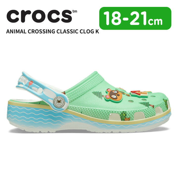 楽天市場】クロックス キッズ サンダル CROCS どうぶつの森 クラシック 
