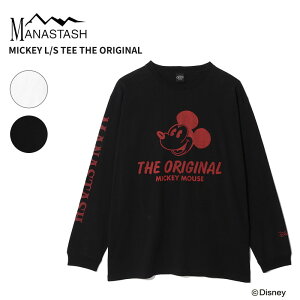 _N[|p500~OFF^}iX^bV Y TVc fB[X ~bL[}EX MANASTASH fBYj[R{ MICKEY L/S TEE THE ORIGINAL gbvX 792-5230014