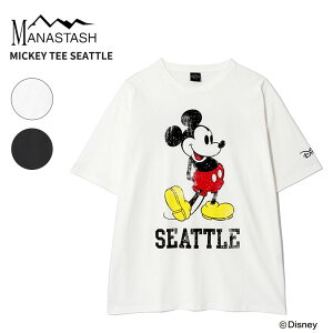 }iX^bV Y TVc fB[X ~bL[}EX MANASTASH fBYj[R{ MICKEY TEE SEATTLE gbvX cro-792-5234010