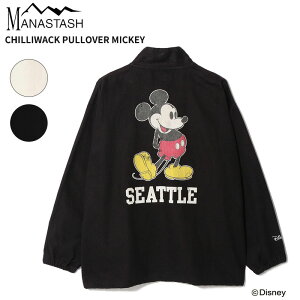 �}�i�X�^�b�V�� �����Y ���� �W���P�b�g ���f�B�[�X �~�b�L�[�}�E�X MANASTASH �f�B�Y�j�[�R���{ CHILLIWACK PULLOVER MICKEY �g�b�v�X 792-5252007