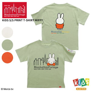 }nb^ |[e[W LbY ~btB[ TVc R{ Manhattan Portage Kids L/S Print T-Shirt miffy MP-KIDS08 vgTVc lR|X
