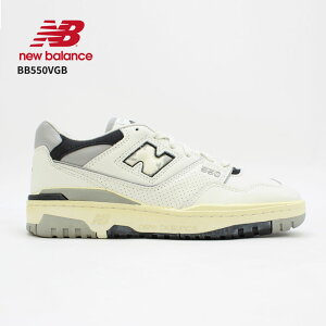 �j���[�o�����X �X�j�[�J�[ New Balance 550 VGB BB550 White/Grey �o�X�P�b�g�{�[�� �V���[�Y nb-bb550vgb
