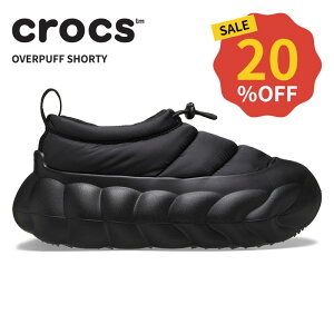 _N[|p1,000~OFF^NbNX Y fB[X Xb| CROCS I[o[pt V[eB[ Overpuff Shorty j  jp jZbNX V[Y T{ g t[X h H