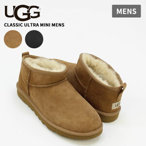 �_�N�[�|�����p��2,000�~OFF�^�A�O UGG �����Y �N���V�b�N �E���g�� �~�j Men's Classic Ultra Mini �V���[�g�u�[�c �V�[�v�X�L�� ���[�g�� �j�� cro-ugg-1137391m