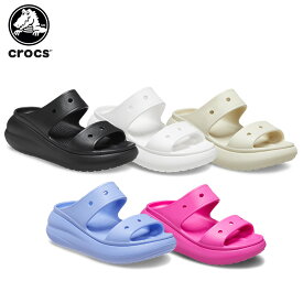 【21％OFF】クロックス(crocs) クラシック クラッシュ サンダル(classic crash sandal) メンズ/レディース/男性用/女性用/サンダル/シューズ/厚底[C/B]