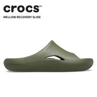 [B]クロックス メンズ レディース サンダル CROCS メロウ リカバリー スライド Mellow Recovery Slide ア…