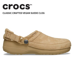 [B]�N���b�N�X �����Y ���f�B�[�X �T���_�� CROCS �N���V�b�N �N���t�e�b�h ���B�[�K�� �X�E�F�[�h �N���b�O Classic Crafted Vegan Suede Clog �J�V���[ 211930-2nb