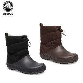 【51％OFF】クロックス(crocs) クロックバンド パフ ブーツ ウィメン(crocband puff boot w) レディース/ブーツ[C/B]