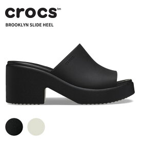 【セール期間中P5倍！】クロックス(crocs) ブルックリン スライド ヒール(brooklyn slide heel) レディース/女性用/サンダル/シューズ/ウェッジ[C/B]