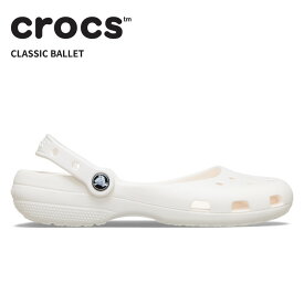 [B]クロックス レディース サンダル CROCS クラシック バレエ Classic Ballet チョーク 211994-0wv