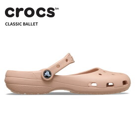 [B]クロックス レディース サンダル CROCS クラシック バレエ Classic Ballet ブラッシュ 211994-684