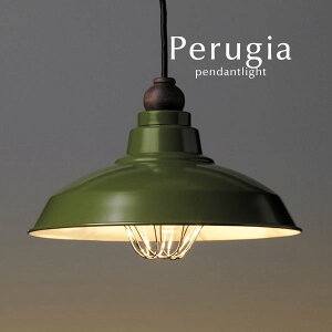 ガード付き グリーン ペンダントライト LED電球 【 Perugia 】 クラシック カントリー リビング キッチン シンプル レトロ ダイニングライト 後藤照明 オーダー 和風 日本製 玄関