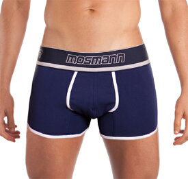 男性用下着 メンズアンダーウェア 送料無料 モスマン MOSMANN CLASSIC BOXER BRIEF NAVY SOLID SXL