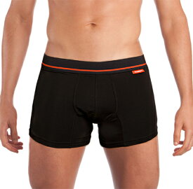 男性用下着 メンズアンダーウェア 送料無料 モスマン MOSMANN LUXE LONG BOXER BLACK SXL