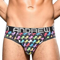 メンズセクシーアンダーウェア アンドリュークリスチャン 送料無料 ANDREW CHRISTIAN Unicorn Brief w Al…