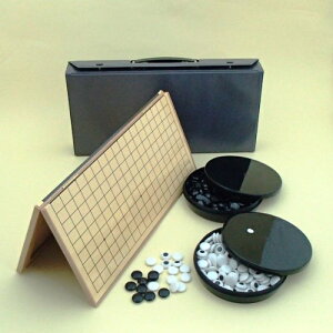 マグネット囲碁セット 携帯用囲碁マグネット盤（6分石）　MG-25