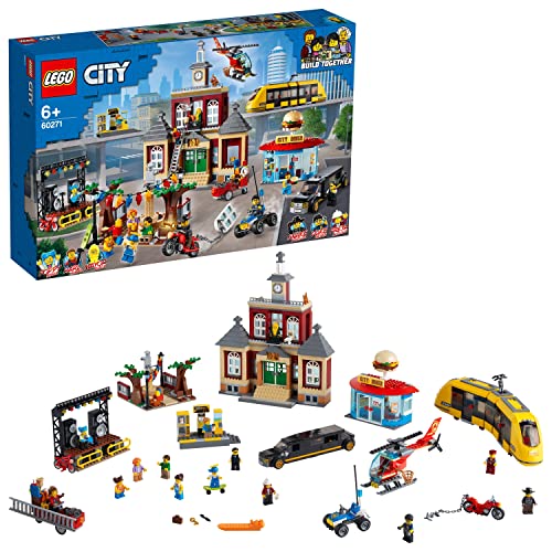 レゴ LEGO シティ 60271 【数量は多】 ギフ_包装 レゴシティの広場