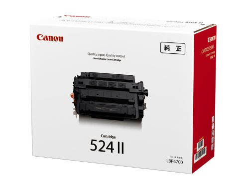 CANON CN-EP524-2J トナーカートリッジ524II(12,500枚)3482B004 トナー